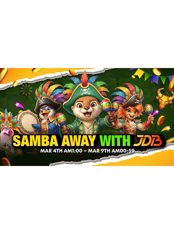 JDB 新春嘉年华限定 - BRL 区专属老虎机活动